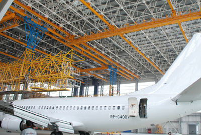 B747 Hangar  of BCIA